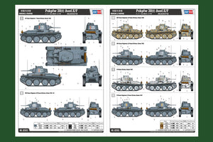 Hobby Boss 82603 38(t) tank E/F type 1/16 – zdjęcie 4