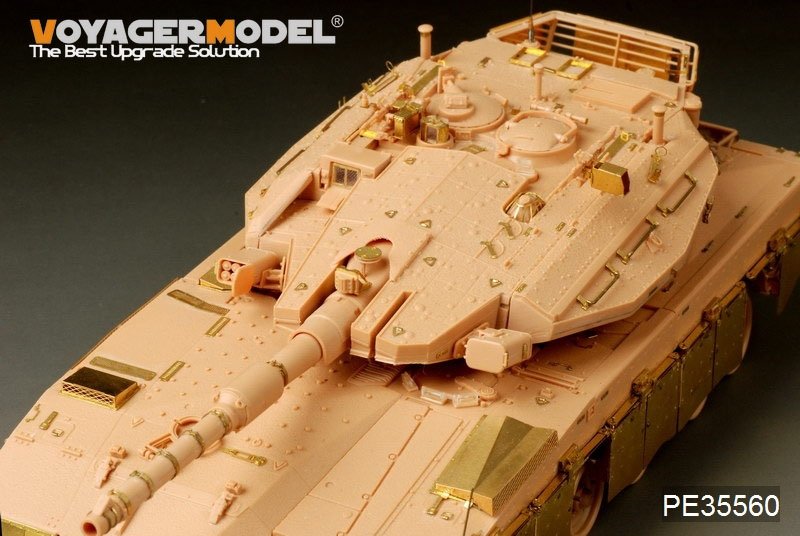 Voyager Model PE35560 IDF Merkava Mk.3D MBT(LIC) w/chains (FOR HOBBYBOSS 82476) 1/35 – immagine 4