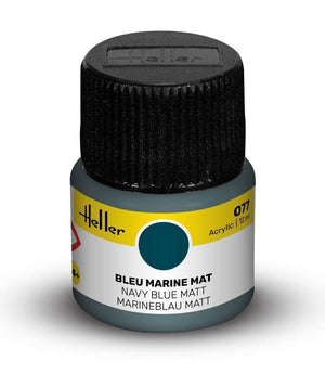 Heller 9077 077 Bleu marine mat 12 ml