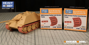 Heavy Hobby PT48003 WWII German Panther Early Version Tracks 1/48 – imagen 2