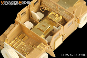 Maquette Voyager PEA234, famille Humvee USMC moderne, sièges à dossier haut avec ceintures de sécurité (4 CHOIX) (POUR BRONCO) 1/35 – image 3