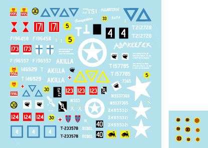 Star Decals 35-921 Blindés britanniques en Normandie 1/35 – image 3