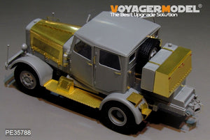 Maquette Voyager PE35788 Voiture militaire Hanomag SS100 de la Seconde Guerre mondiale pour TAKOM 2068 et 2110, échelle 1/35 – image 3