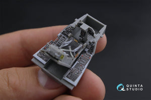 Quinta Studio QD48194 F-16С 3D-Printed &amp;amp; coloured Interior on decal paper (for Kinetic kit) 1/48 – imagen 3