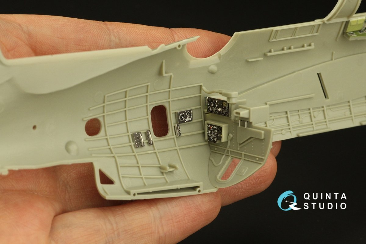 Quinta Studio QD48359 TBF-1 Avenger 3D-Printed &amp;amp; coloured Interior on decal paper (Academy) 1/48 – imagen 7