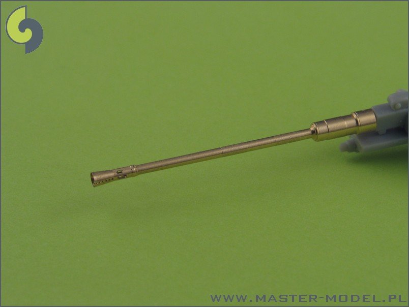 Master SM-35-003 Schnellboot Typ S-100 armament gun barrels - Flak M42 3,7cm (1pcs) and Flak 38 20mm (3pcs) – immagine 4