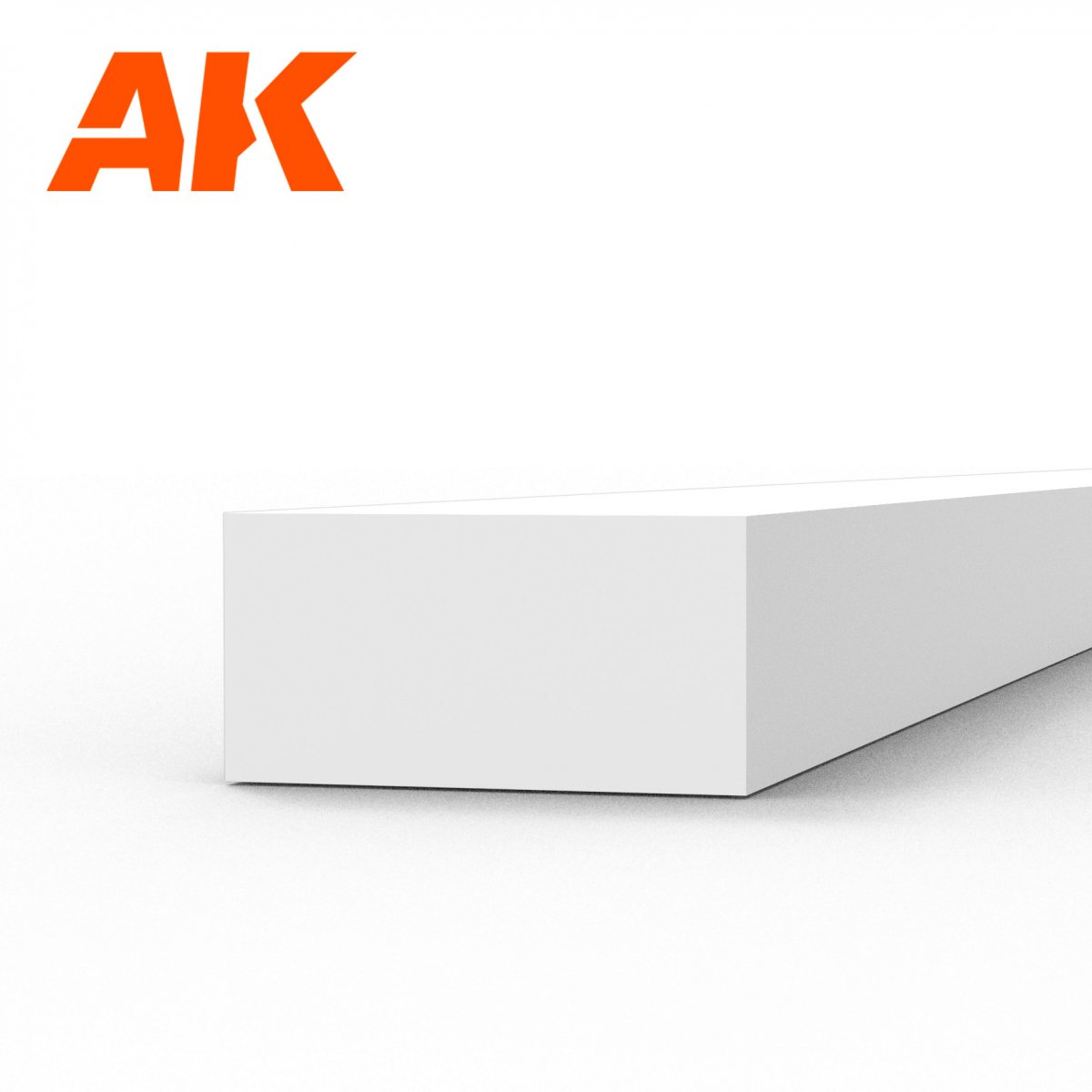 AK Interactive AK6531 STRIPS 2.00 X 4.00 X 350MM – STYRENE STRIP – (8 UNITS) – zdjęcie 2