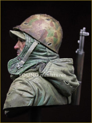Young Miniatures YM1838 THE CHOSIN FEW Battle of Jang-Jin Reservoir USMC KOREAN WAR 1950 1/10 – immagine 4