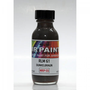 MR. Paint MRP-055 RLM 61 Dunkelbraun WWII German 30ml – imagen 2