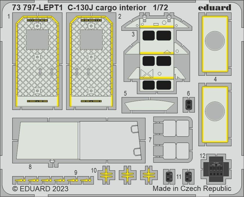 Eduard BIG72174 C-130J PART II ZVEZDA 1/72 – Bild 3