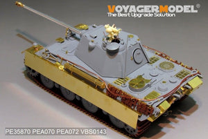 Voyager Model PE35870 WWII German Panther II Prototype Design Plan basic for AMUSING HOBBY 1/35 – zdjęcie 3