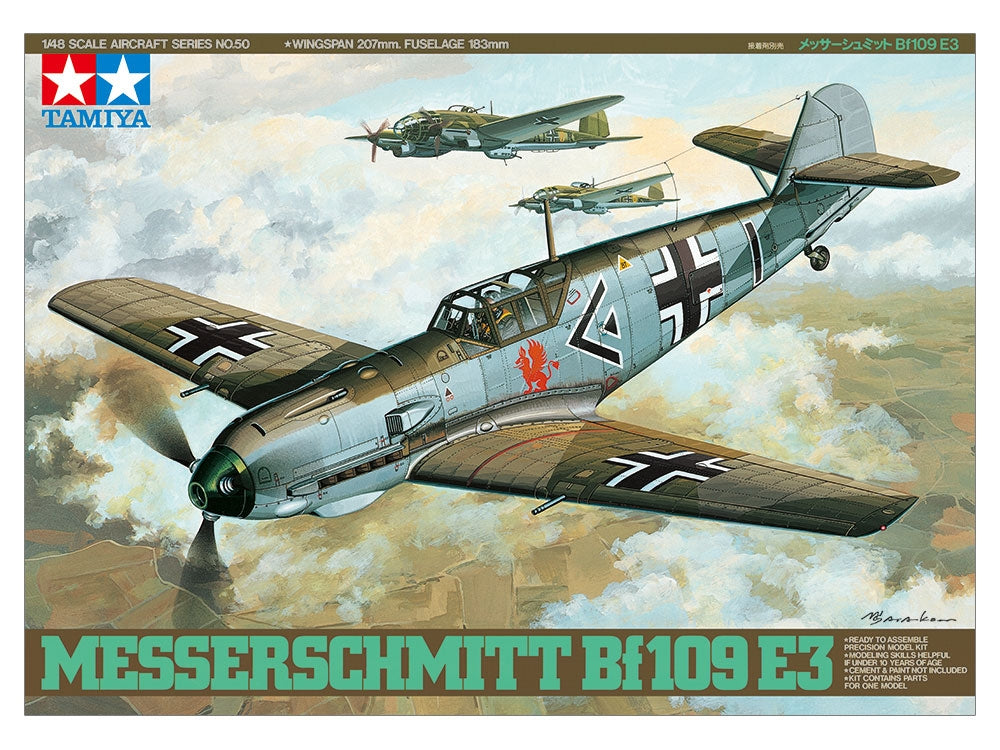 Tamiya 61050 Messerschmitt Bf109 E-3 1/48 – image 2