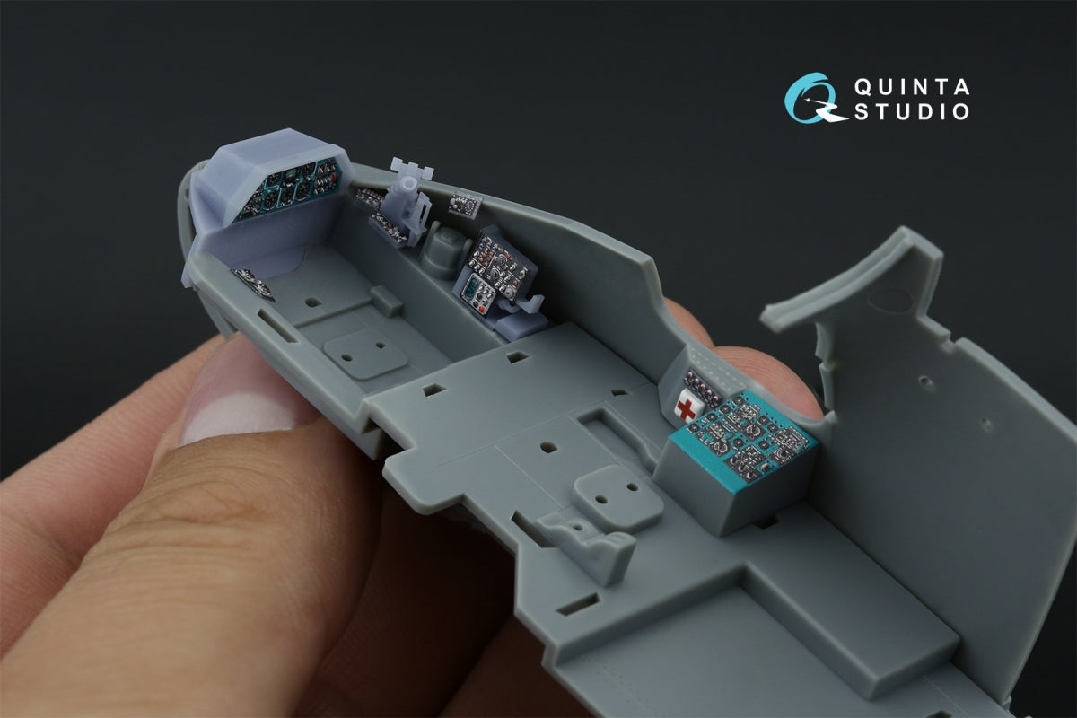 Quinta Studio QD+48516 Mi-24P Hind-F 3D-Printed coloured Interior on decal paper (Trumpeter) (with 3D-printed resin parts) 1/48 – zdjęcie 8