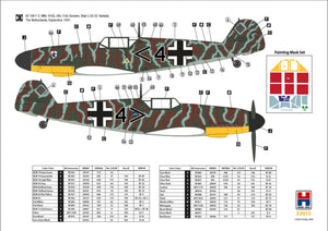 Hobby 2000 32015 Bf 109 F-2 Western Front (HASEGAWA + CARTOGRAF + MASKI + METAL PARTS) 1/32 – imagen 2