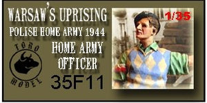 ToRo Model 35F11 Powstanie Warszawskie - Oficer Armii Podziemnej / Warsaw Uprising 1944 - Home Army Officer 1/35 – imagen 2