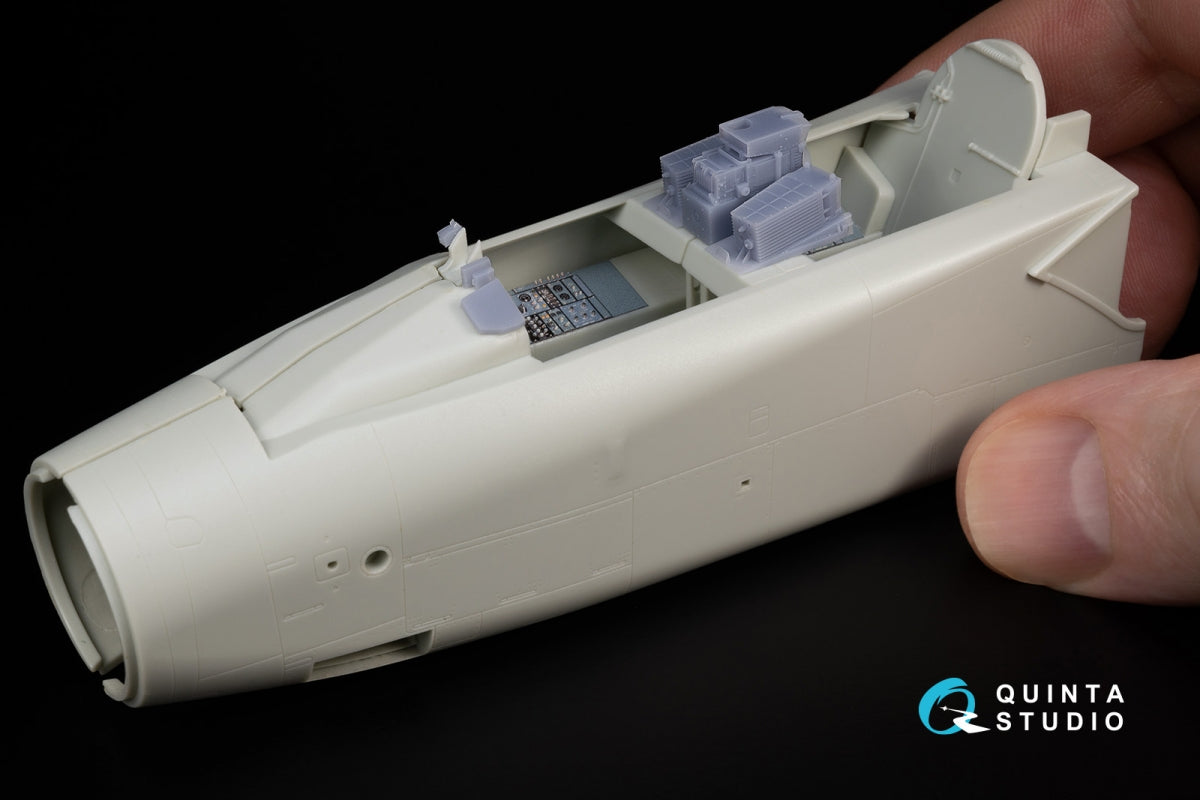 Quinta Studio QDS+48264 Tornado ECR Italian 3D-Printed coloured Interior on decal paper (Revell) (small version) (with 3D-printed resin parts) 1/48 – immagine 16