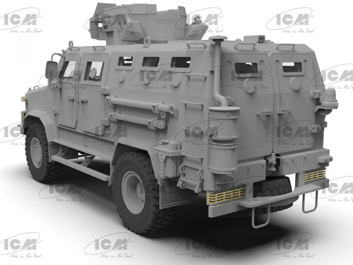 ICM 35014 Kozak-2 Ukrainian MRAP-class Armored Vehicle 1/35 – imagen 5