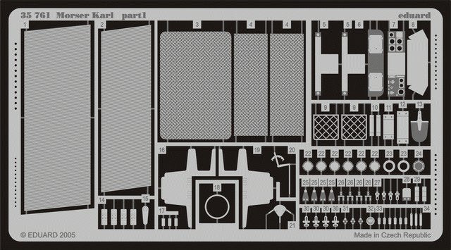 Eduard 35761 Morser Karl 1/35 Trumpeter – imagen 2