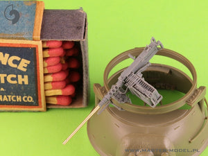 Master GM-35-073 Browning M2HB .50 cal (12,7mm) - do montażu na pierścieniu M49 (karetka D40721 / kołyska D40733 / skrzynka D40731 lub D90078) 1/35 – imagen 4