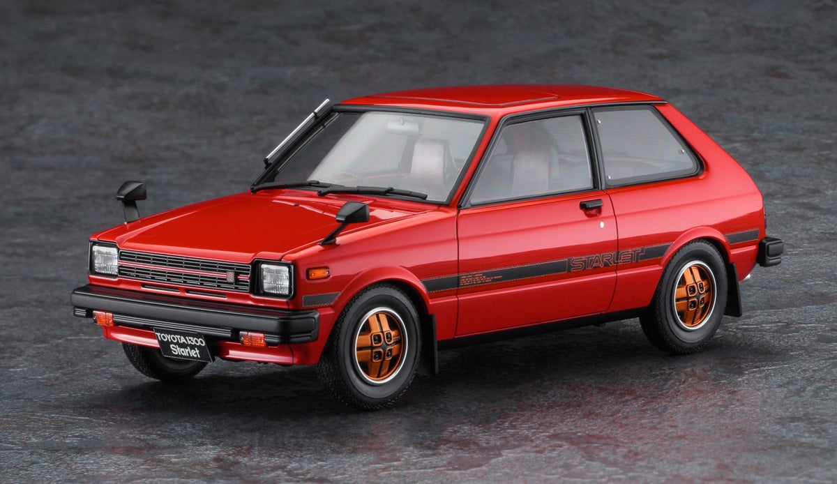 Hasegawa HC63-21163 Toyota Starlet KP61 S (3 Door) Middle Version (1980) – immagine 2