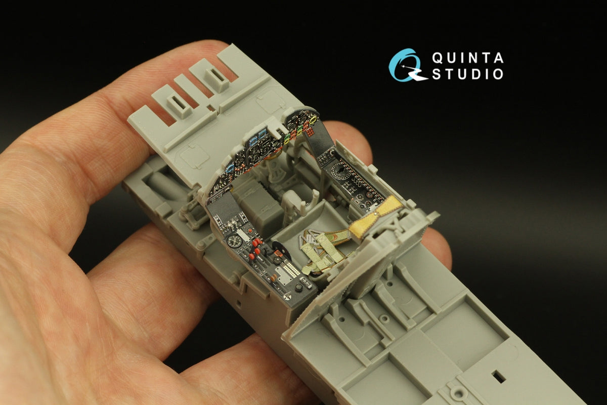 Quinta Studio QD32165 Do 335A-0 3D-Printed &amp;amp; coloured Interior on decal paper (Zoukei-mura) 1/32 – immagine 8