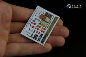 Quinta Studio QD35040 UAZ-452 3D-Printed &amp;amp; coloured Interior on decal paper (Zvezda) 1/35 – imagen 10