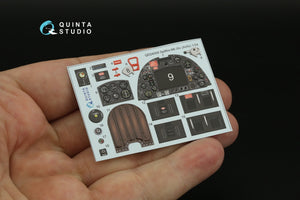 Quinta Studio QD24009 Spitfire Mk.IXc 3D-Printed &amp;amp; colored Interior on decal paper (Airfix) 1/24 – image 10