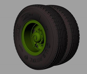 Panzer Art RE35-567 M54 Road wheels (US.Royal commercial pattern) 1/35 – imagen 3
