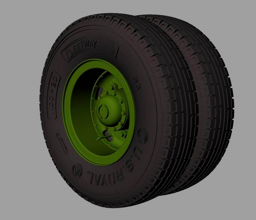Panzer Art RE35-567 M54 Road wheels (US.Royal commercial pattern) 1/35 – imagen 3