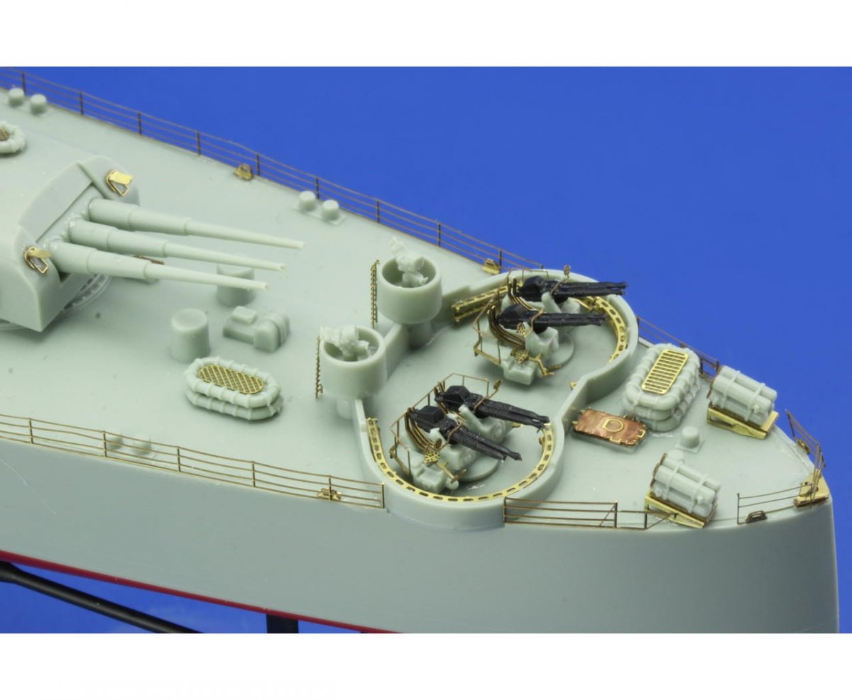 Eduard 53105 USS CA-35 Indianapolis railings ACADEMY 1/350 – imagen 2
