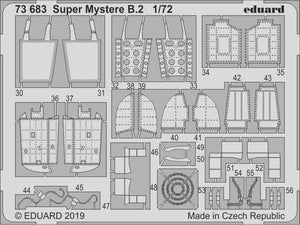 Eduard BIG72152 Super Mystere B.2 1/72 SPECIAL HOBBY – immagine 4