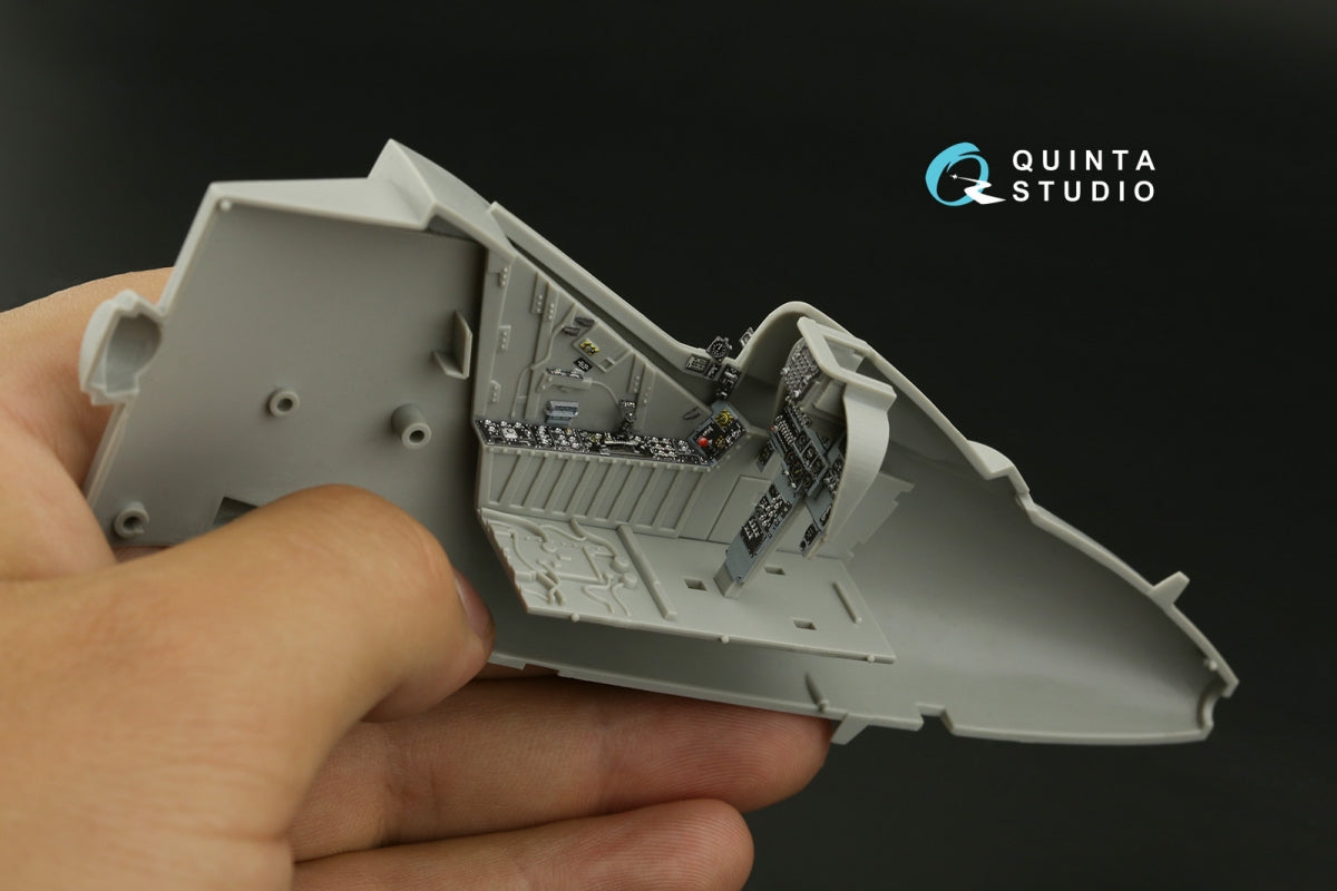 Quinta Studio QDS-32193 AV-8B Harrier II early 3D-Printed &amp;amp; coloured Interior on decal paper (Trumpeter) (small) 1/32 – imagen 8