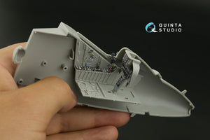 Quinta Studio QDS-32193 AV-8B Harrier II early 3D-Printed &amp;amp; coloured Interior on decal paper (Trumpeter) (small) 1/32 – imagen 8