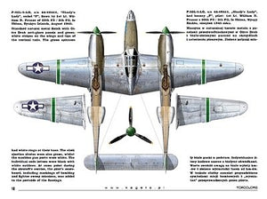 Kagero 15040 Pacific Lightnings Part I (kalkomania) PL/EN – imagen 6