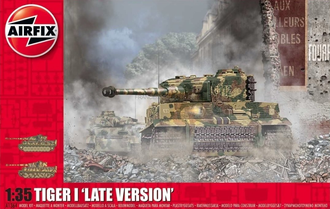 Airfix 1364 Tiger I 'Late Version' 1/35