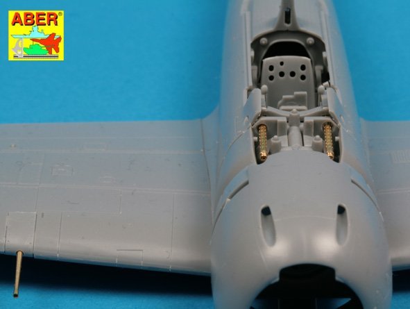 Aber A48 106 Armament for Japanese fighter Mitsubishi A6M5 Zero 1/48 – imagen 5