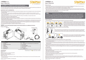 Sparmax DC40 VIZ - Mini Air Compressor With Silver Bullet Plus And 2m Hose – Bild 2