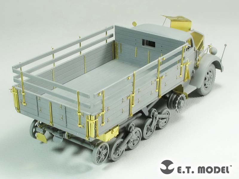 E.T. Model E35-168 WWII German Sd.Kfz.3a Maultier Half-Track (For DRAGON 6761) 1/35 – imagen 5