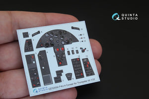Quinta Studio QD32054 F4U-4 3D-Printed &amp;amp; coloured Interior on decal paper (for Trumpeter kit) 1/32 – imagen 4