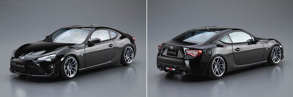 Aoshima 05179 TOYOTA ZN6 TOYOTA86 16 with CUSTOM WHEELS 1/24 – imagen 2
