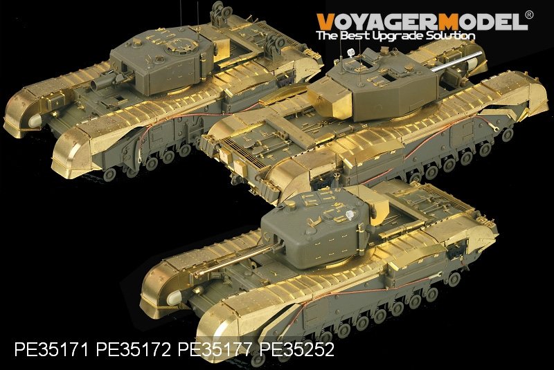 Voyager Model PE35177 WWII British Churchill Mk.III AVRE for AFV CLUB 35167 1/35 – image 7