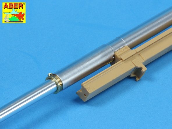 Aber 35L-152 Barrel for German A/T Self Propeled Gun Nashorn with 8,8cm Pak 43/1 L/71 1/35 – immagine 7