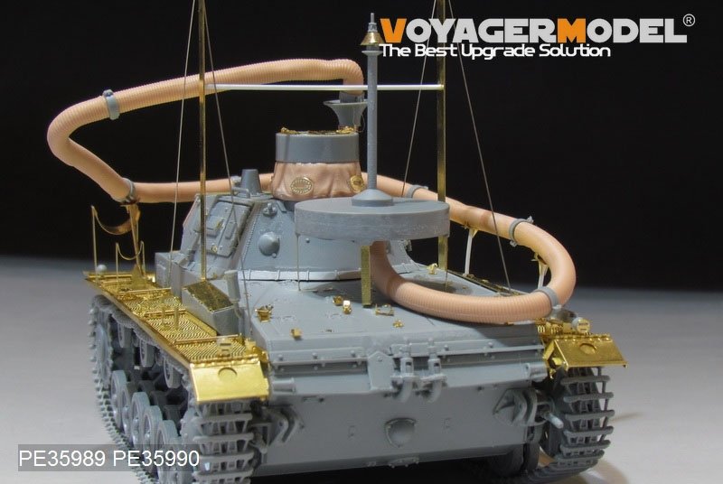 Voyager Model PE35989 WWII German Pz.KPfw.III (T)Ausf.F &amp;quot;Operation Seelowe&amp;quot; Basic For DRAGON 6877/6717 1/35 – imagen 17