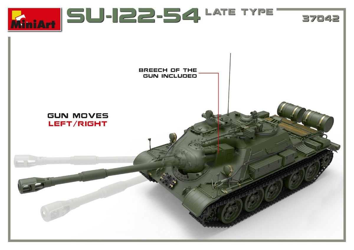 MiniArt 37042 SU-122-54 TYPE TARDIF 1/35 – image 3