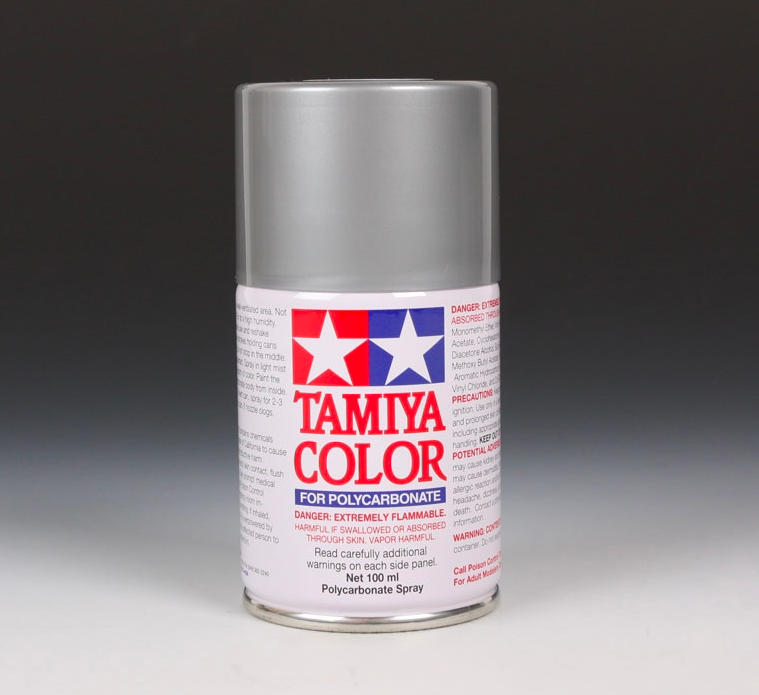 Tamiya 86012 PS-12 Silver Spray Metallic 100ml