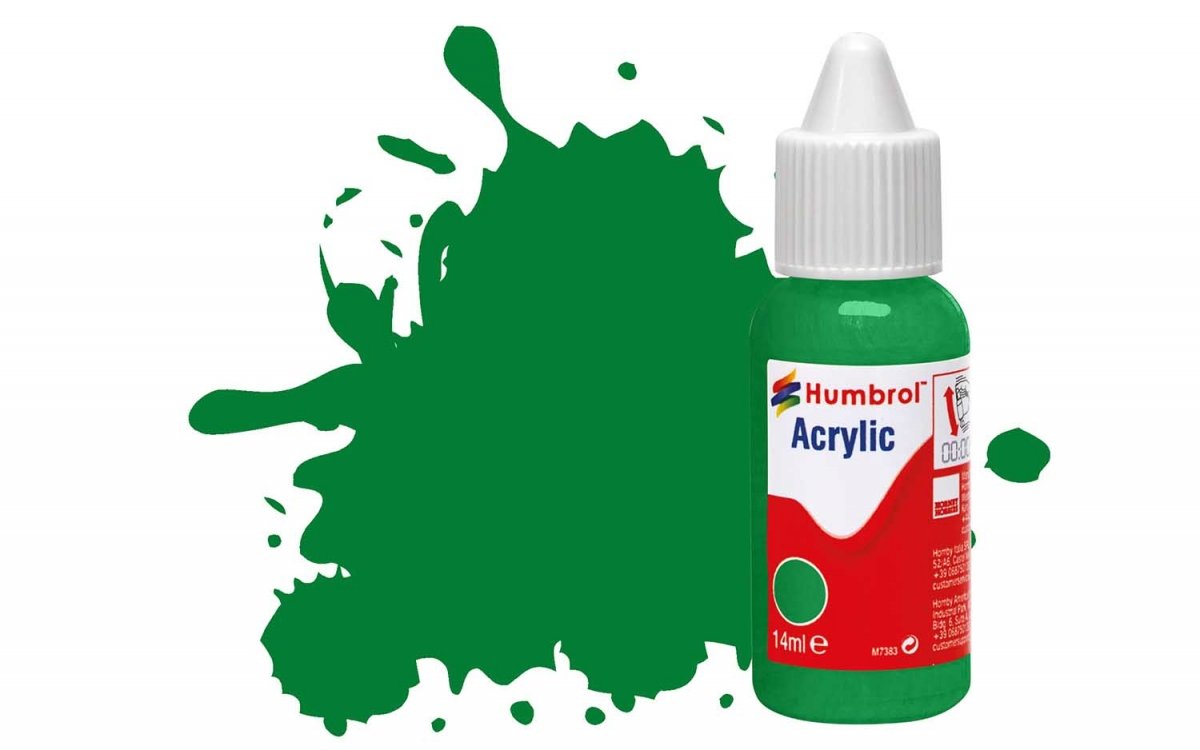 Humbrol DB0002 N° 2 Vert Émeraude - Brillant 14 ml.