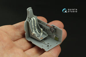 Quinta Studio QD32208 P-40F WarHawk 3D-Printed coloured Interior on decal paper (Trumpeter) 1/32 – imagen 6