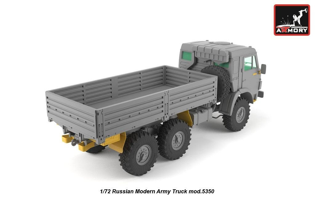 Armory Models 72407-R Russian Modern 6×6 Military Cargo Truck mod.5350 1/72 – imagen 4