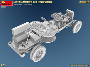 Miniart 39023 AUSTIN ARMOURED CAR 1918 PATTERN. BRITISH SERVICE DUNSTERFORCE. INTERIOR KIT 1/35 – Bild 5