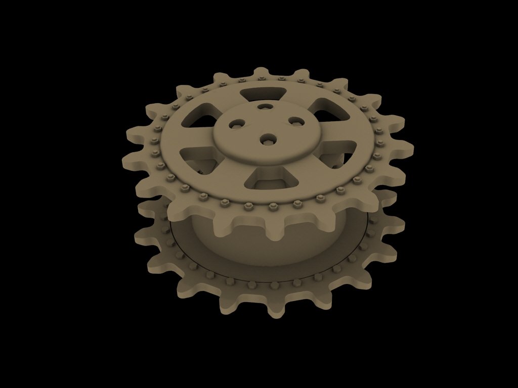 Panzer Art RE35-095 Drive wheels for Panther / Jagdpanther (final model) 1/35 – imagen 2
